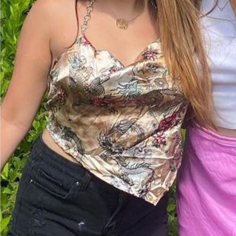 J for Justify bandana top